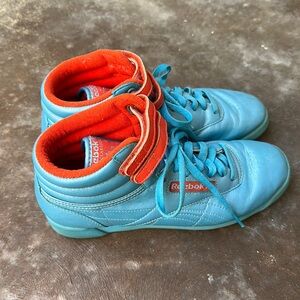 Reebok Classic vintage turquoise sneakers size 8